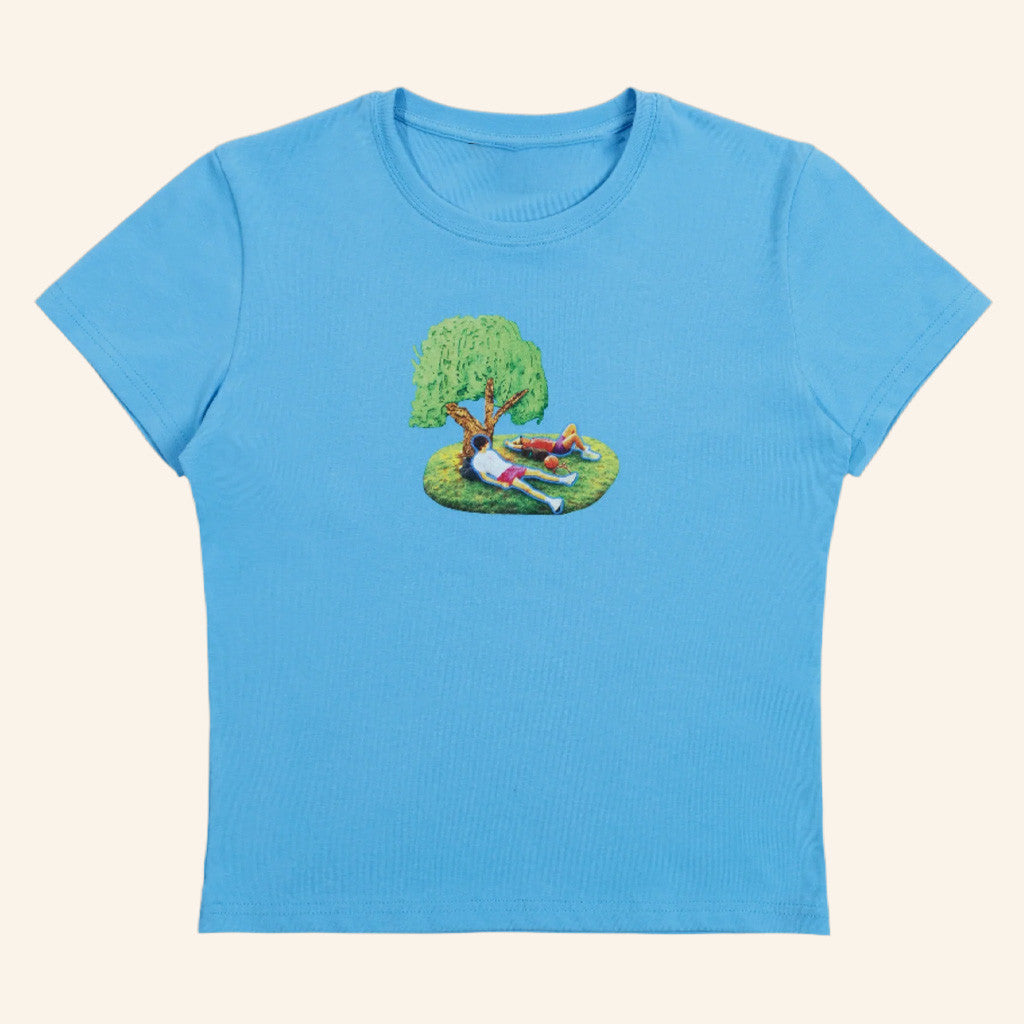 Slushy Noobz Merch Tree Blue Baby Tee Gift Ideas For Wife Slushy Noobz Merch Tree Blue Baby Tee Gift Ideas For Wife