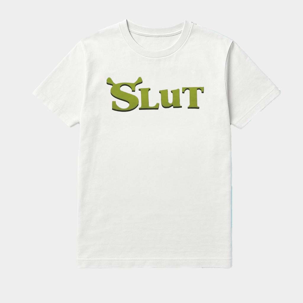 Slut Shrek Parody Logo Shirt Birthday Gift For Her Slut Shrek Parody Logo Shirt Birthday Gift For Her