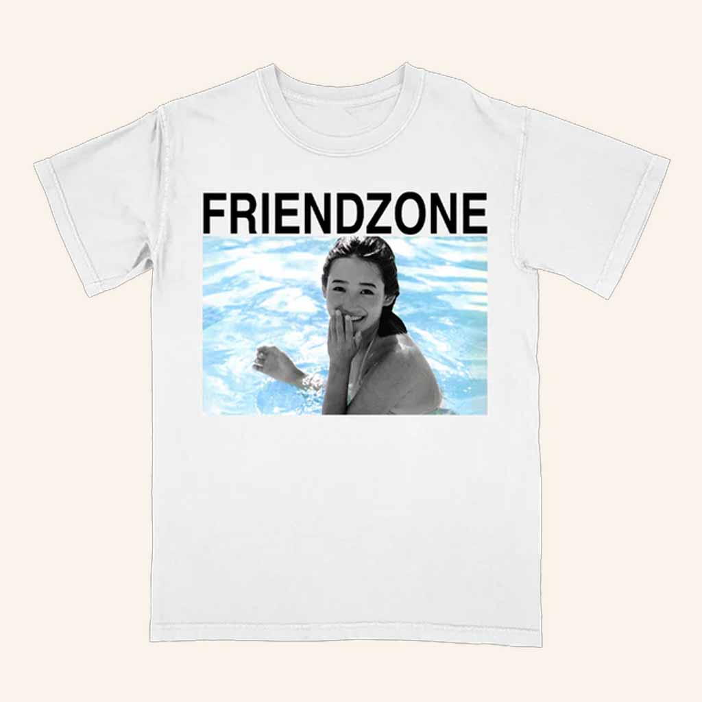 SlyVinyl Records Merch Friendzone Collection III White T-Shirt Gifts For Besties SlyVinyl Records Merch Friendzone Collection III White T-Shirt Gifts For Besties