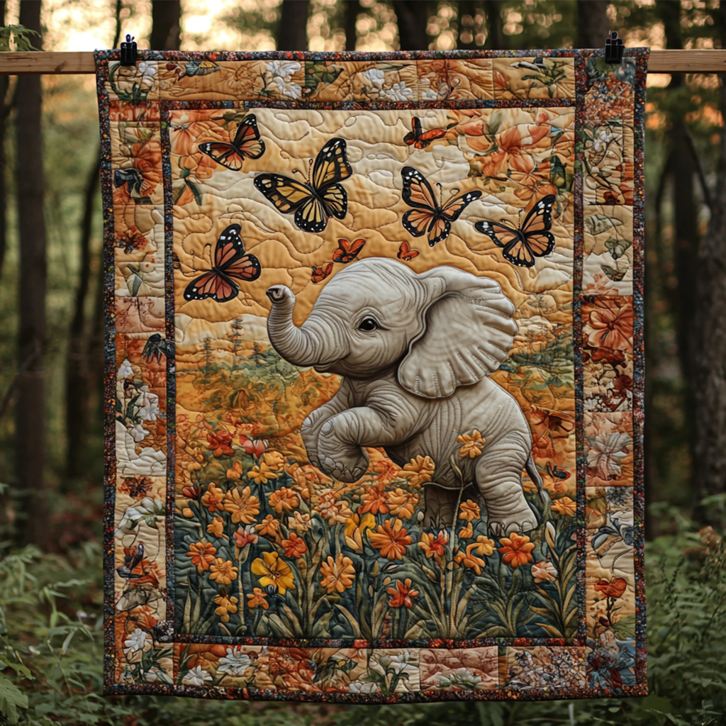 Small but Mighty Quilted Blanket Bedroom Xmas Decor Bear Gifts For Him Her