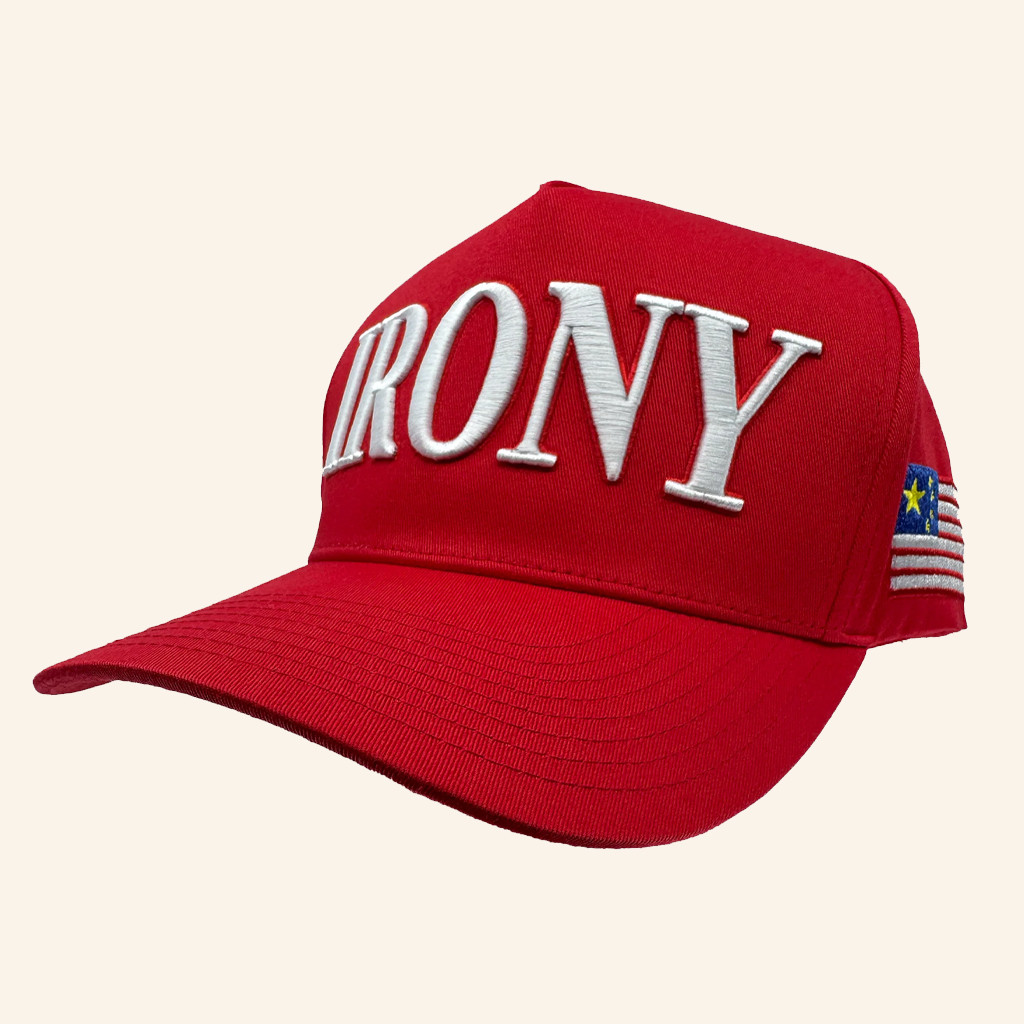Small Dark One Merch Embroidered Irony Hat Christmas Presents For Him
