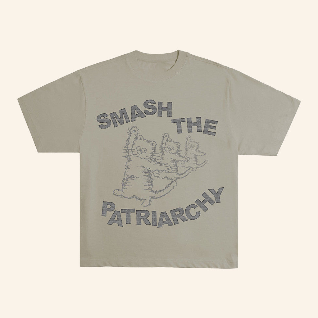 Smash the Patriarchy T-Shirt Gifts For My Husband