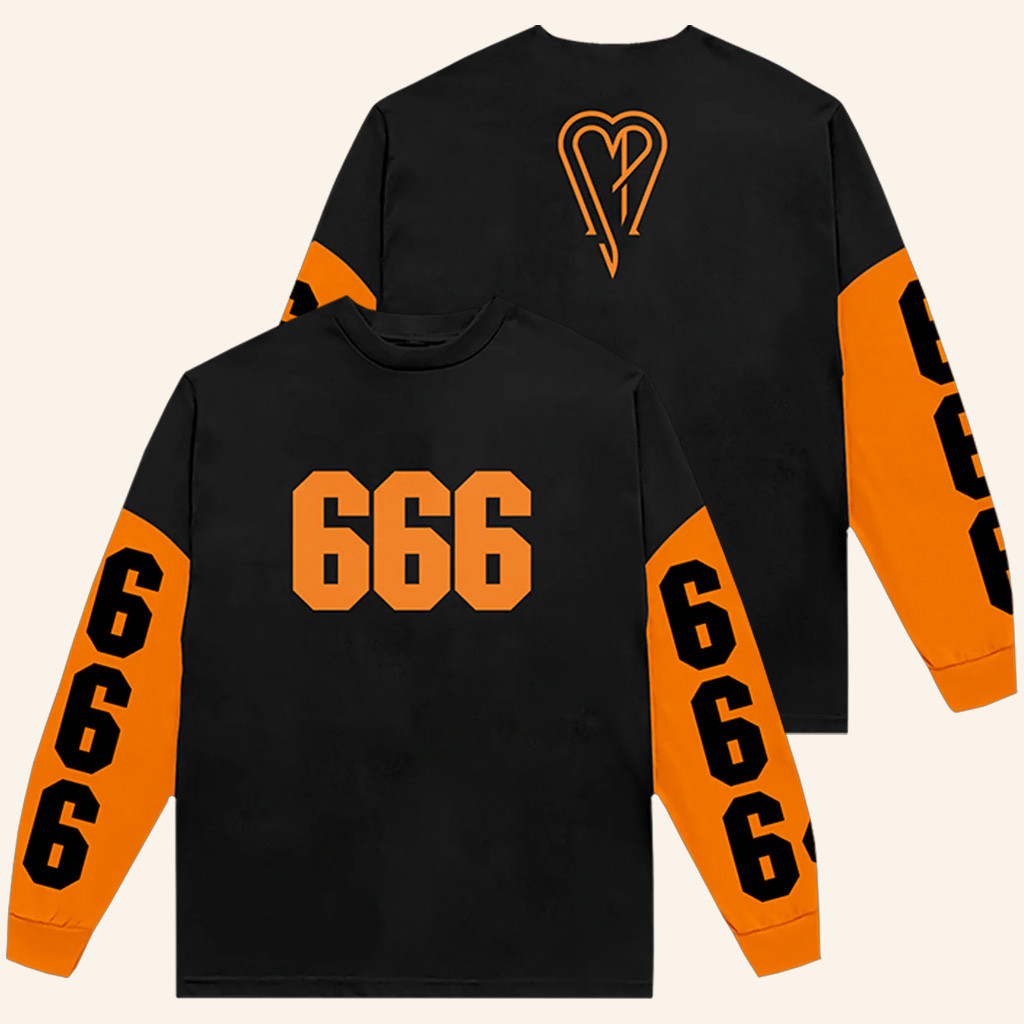 Smashing Pumpkins Merch 666 Long Sleeve Shirt Presents For Rock Music Lovers