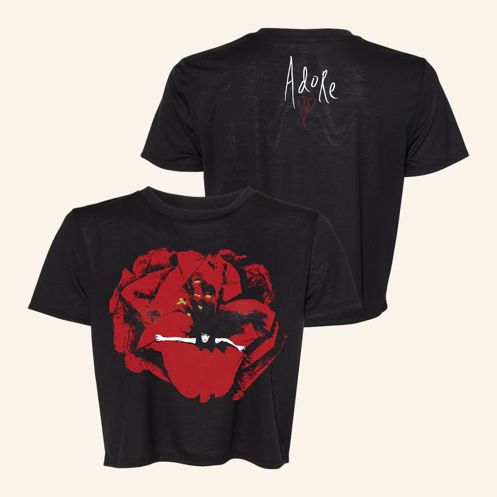 Smashing Pumpkins Merch Adore Cropped Shirt Best Gifts For Rock Music Lovers