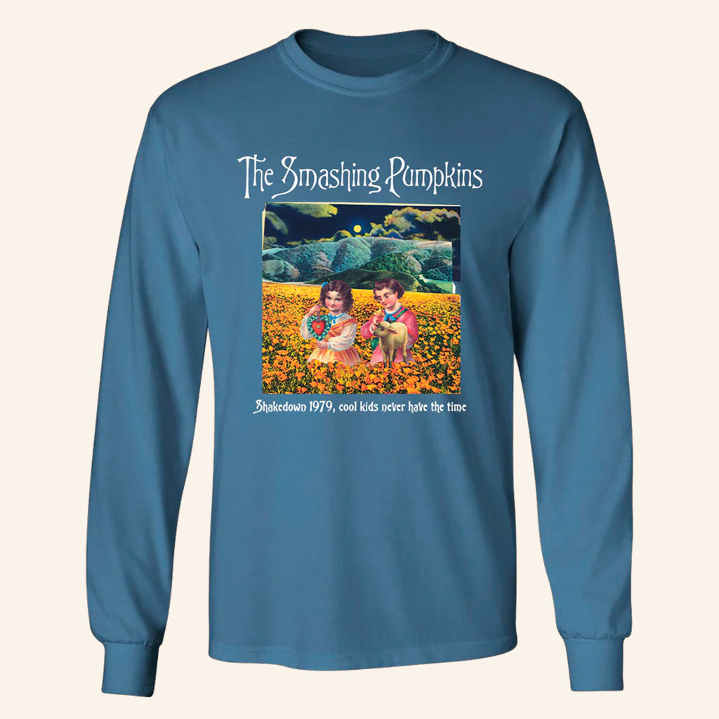 Smashing Pumpkins Merch Shakedown 1979 Long Sleeve Shirt Music Gift Ideas For Guys