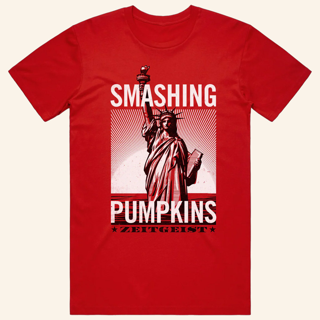 Smashing Pumpkins Merch Zeitgeist T-Shirt Gifts For Rock Music Lovers