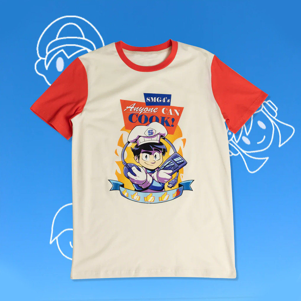 SMG4 Merch Anyone Can Cook T-Shirt Birthday Gifts For Brother SMG4 Merch Anyone Can Cook T-Shirt Birthday Gifts For Brother