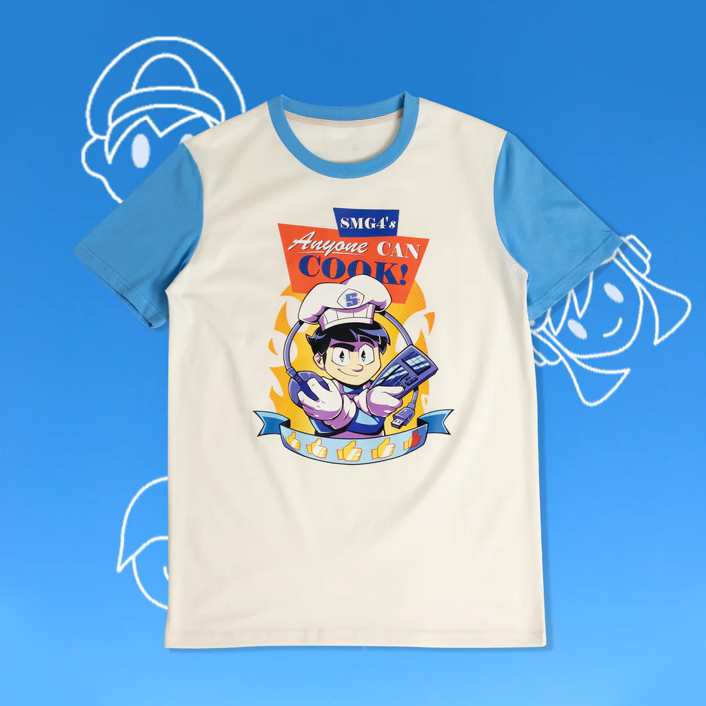 SMG4 Merch Anyone Can Cook T-Shirt Christmas Gifts For Brother