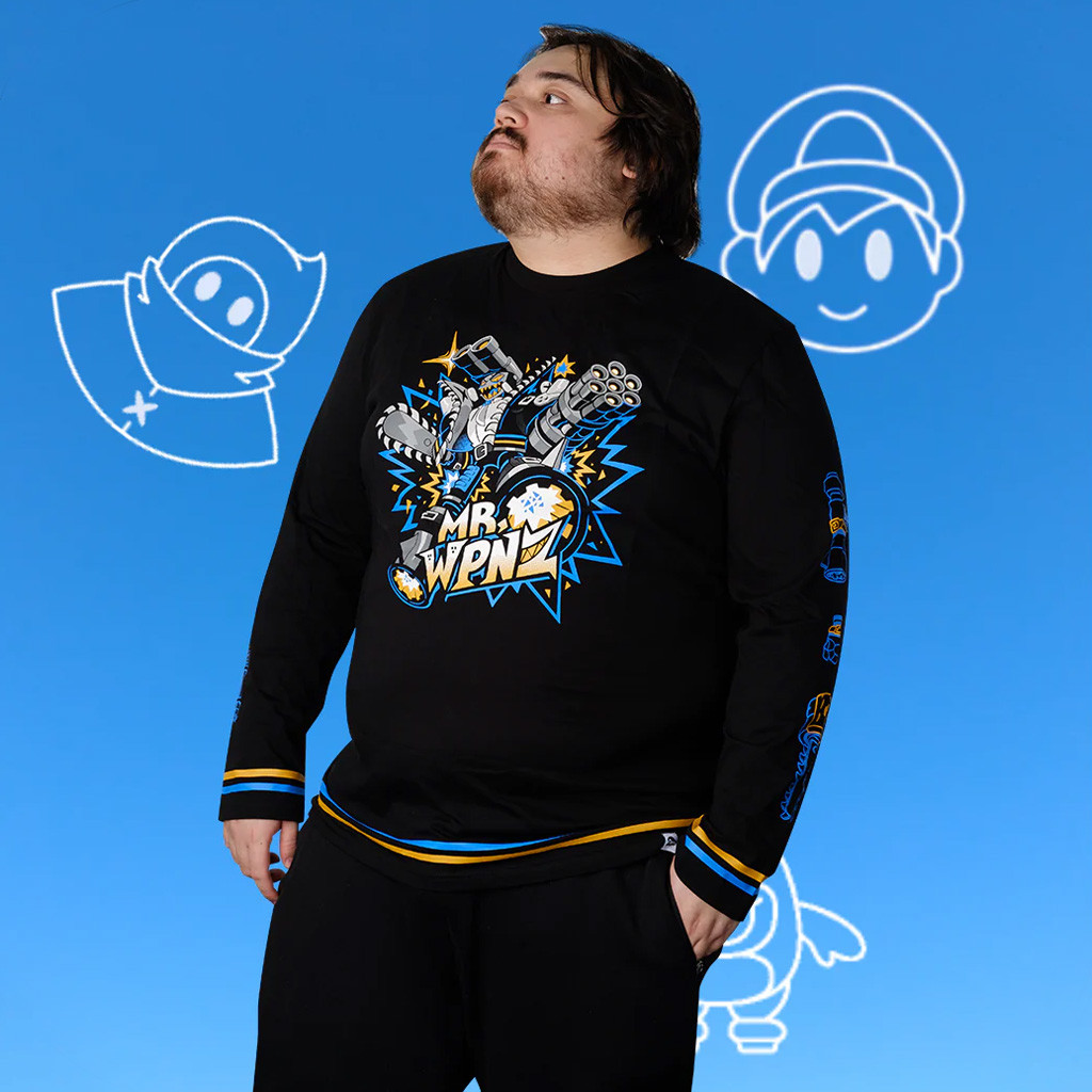 SMG4 Merch MR WPNZ Long Sleeve T-Shirt Christmas Presents For Boyfriend SMG4 Merch MR WPNZ Long Sleeve T-Shirt Christmas Presents For Boyfriend