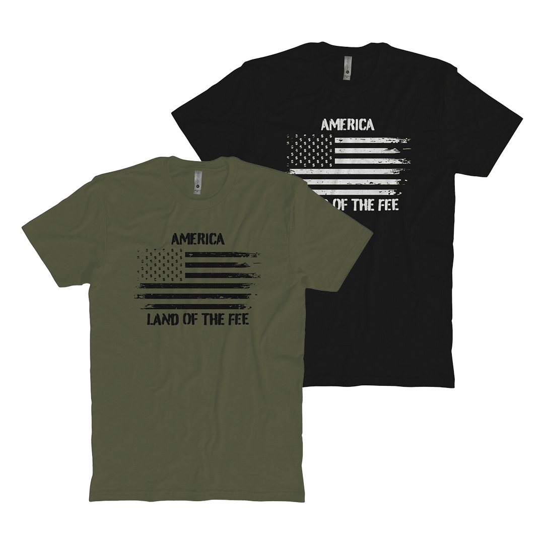 Smile Merch Classic T-Shirt Land Of The Fee American Flag Clothes Roman Atwood Lover Gifts