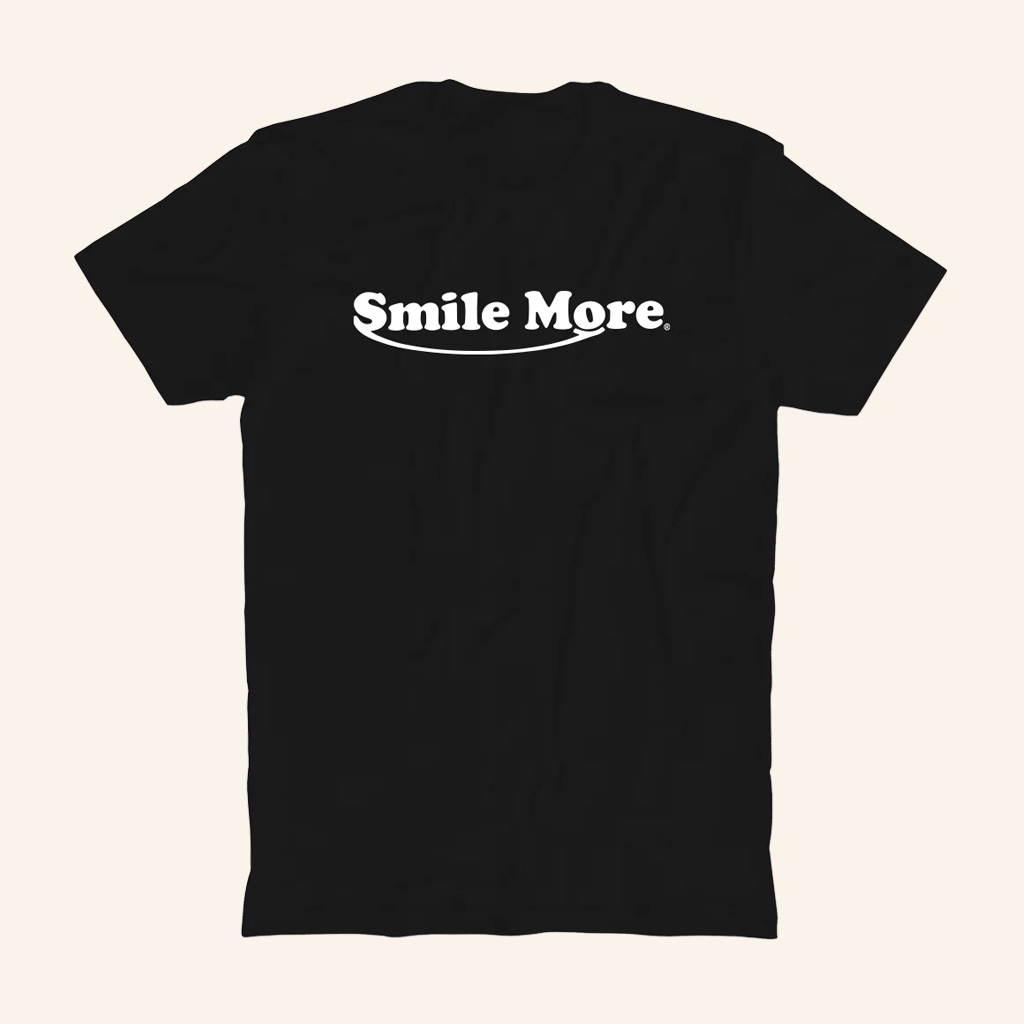 Smile More Merch Classic Smile More T-Shirt Gift Ideas For Father Smile More Merch Classic Smile More T-Shirt Gift Ideas For Father