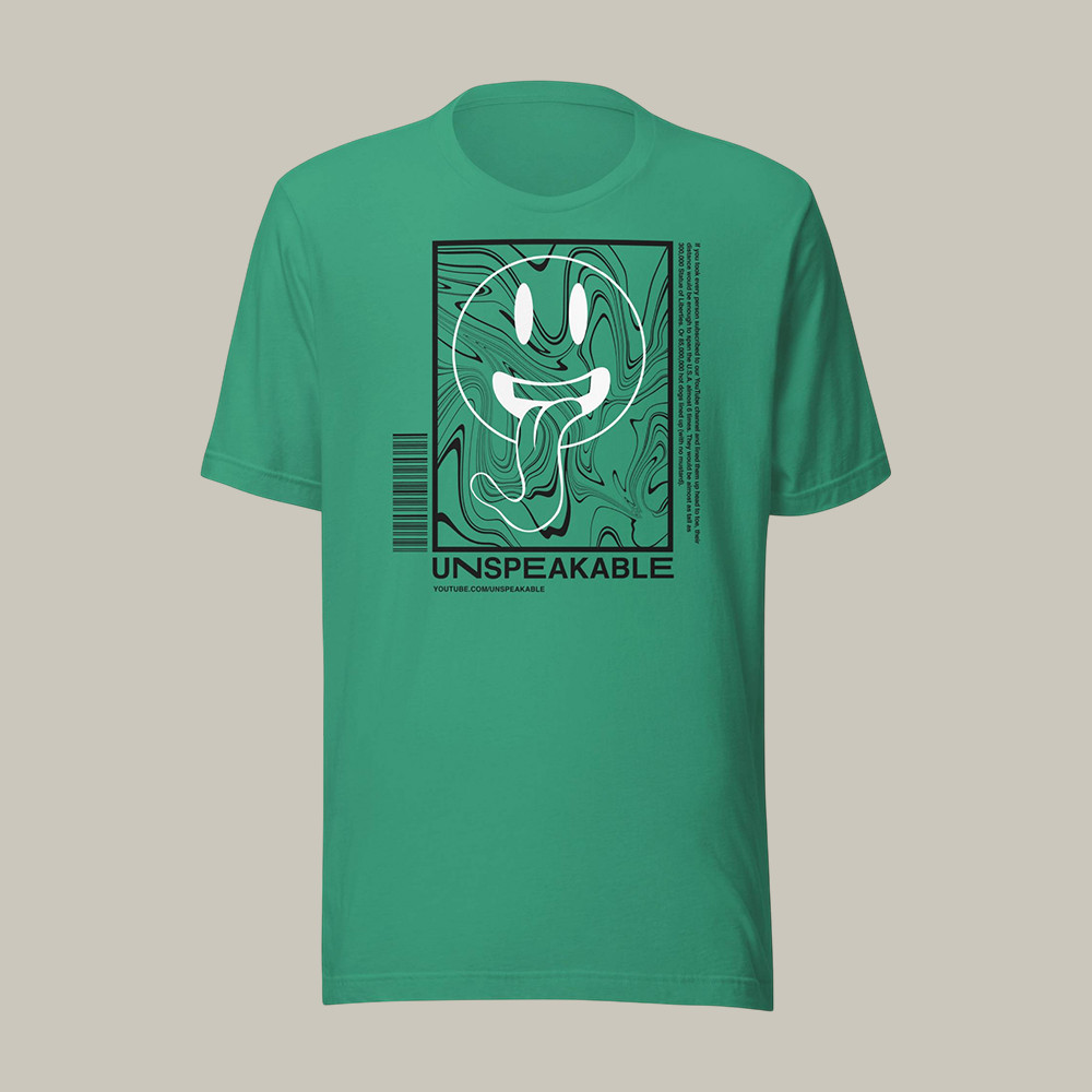 Smiley Swirl Face Unspeakable T-Shirt Trendy Clothes Unspeakable Gift For Fans