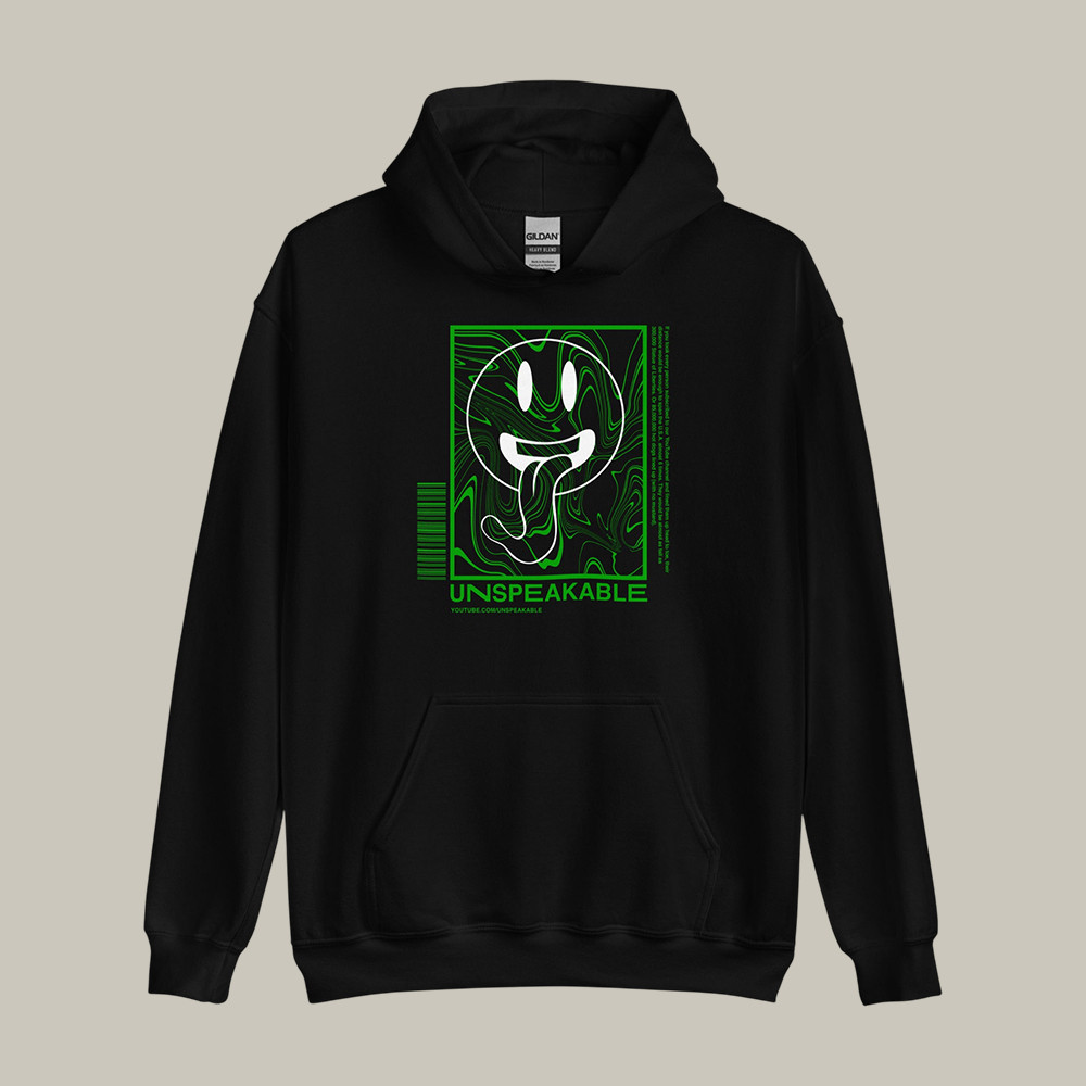 Smiley Swirl Unspeakable Hoodie Youtuber Unspeakable Apparel Present For Fans