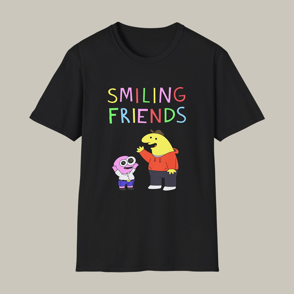 Smiling Friends Charlie Pim Graphic T-Shirt Smiling Friends Funko Pop Merch Present Idea For Him