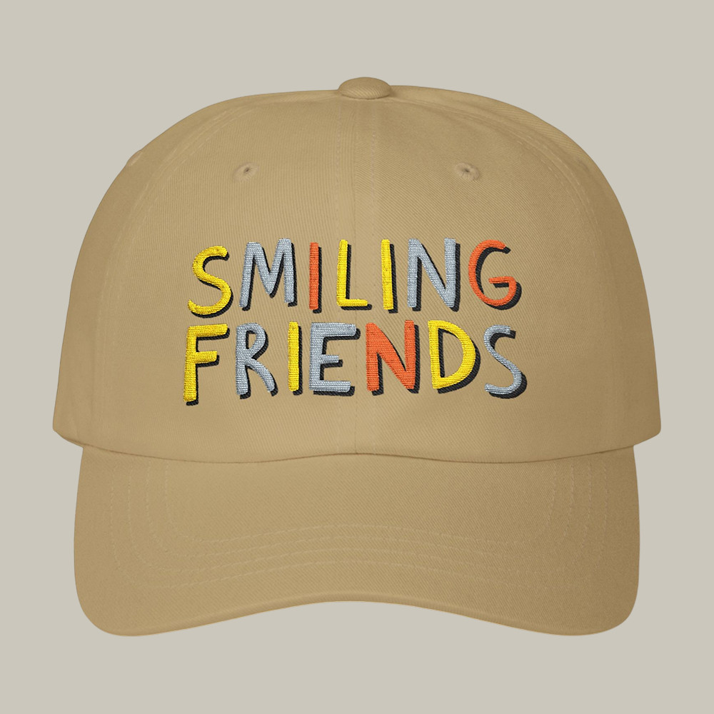 Smiling Friends Classic Hat Adult Comedy Series Baseball Cap Smiling Friends Merch