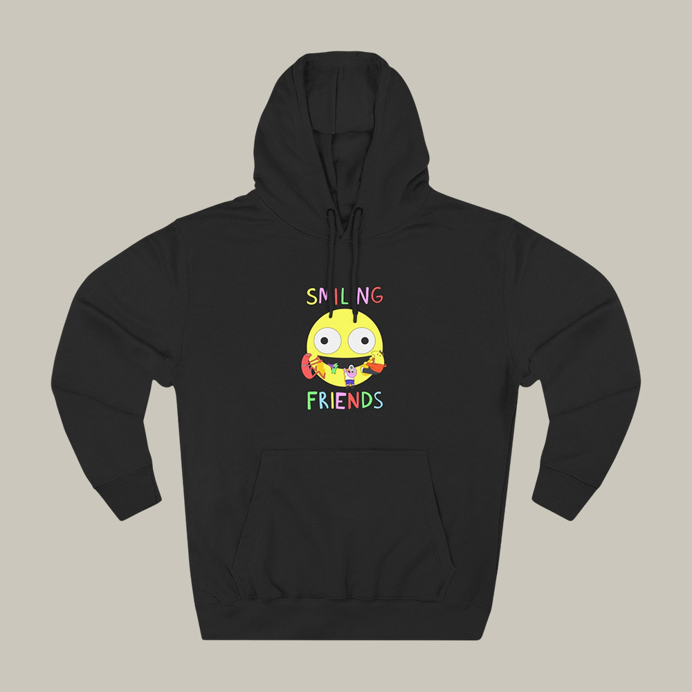 Smiling Friends Funko Pop Hoodie Cartoon Series Apparel Smiling Friends Lover Gift
