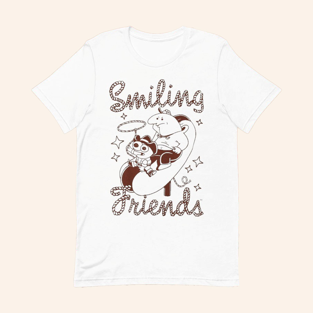 Smiling Friends Merch Hot Dog T-Shirt Best Birthday Gift For Husband