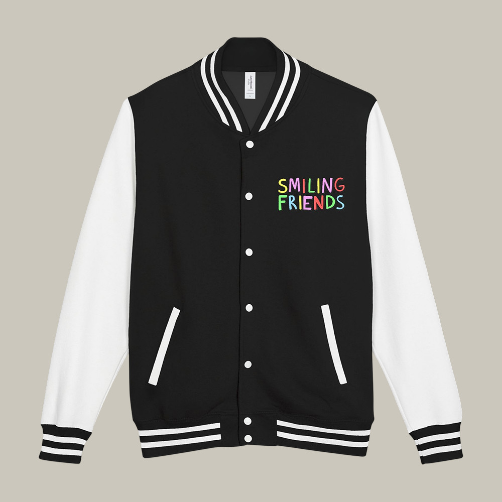 Smiling Friends Merch Smiling Friends Funko Pop Bomber Jacket Cool Gift For Boyfriend