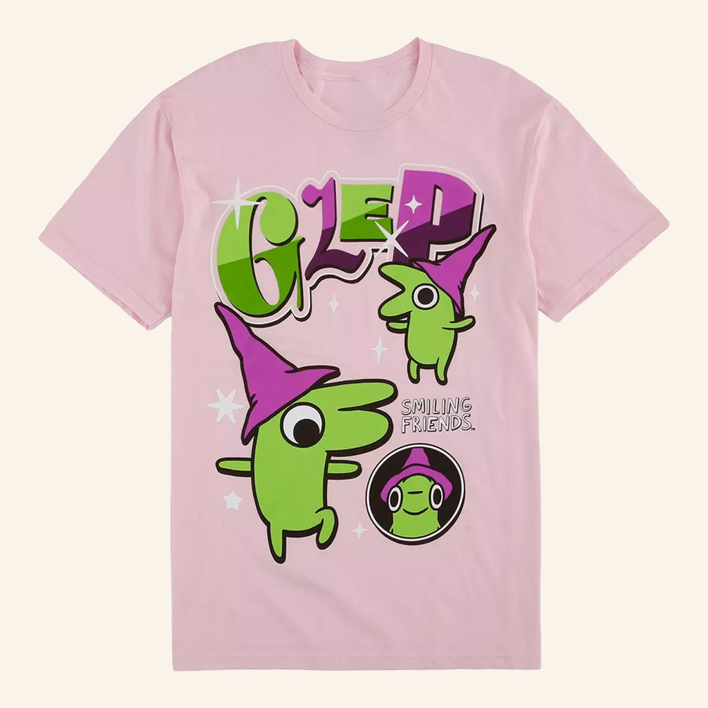 Smiling Friends Merch Smiling Friends Glep T-Shirt Christmas Gifts For Girlfriend Smiling Friends Merch Smiling Friends Glep T-Shirt Christmas Gifts For Girlfriend