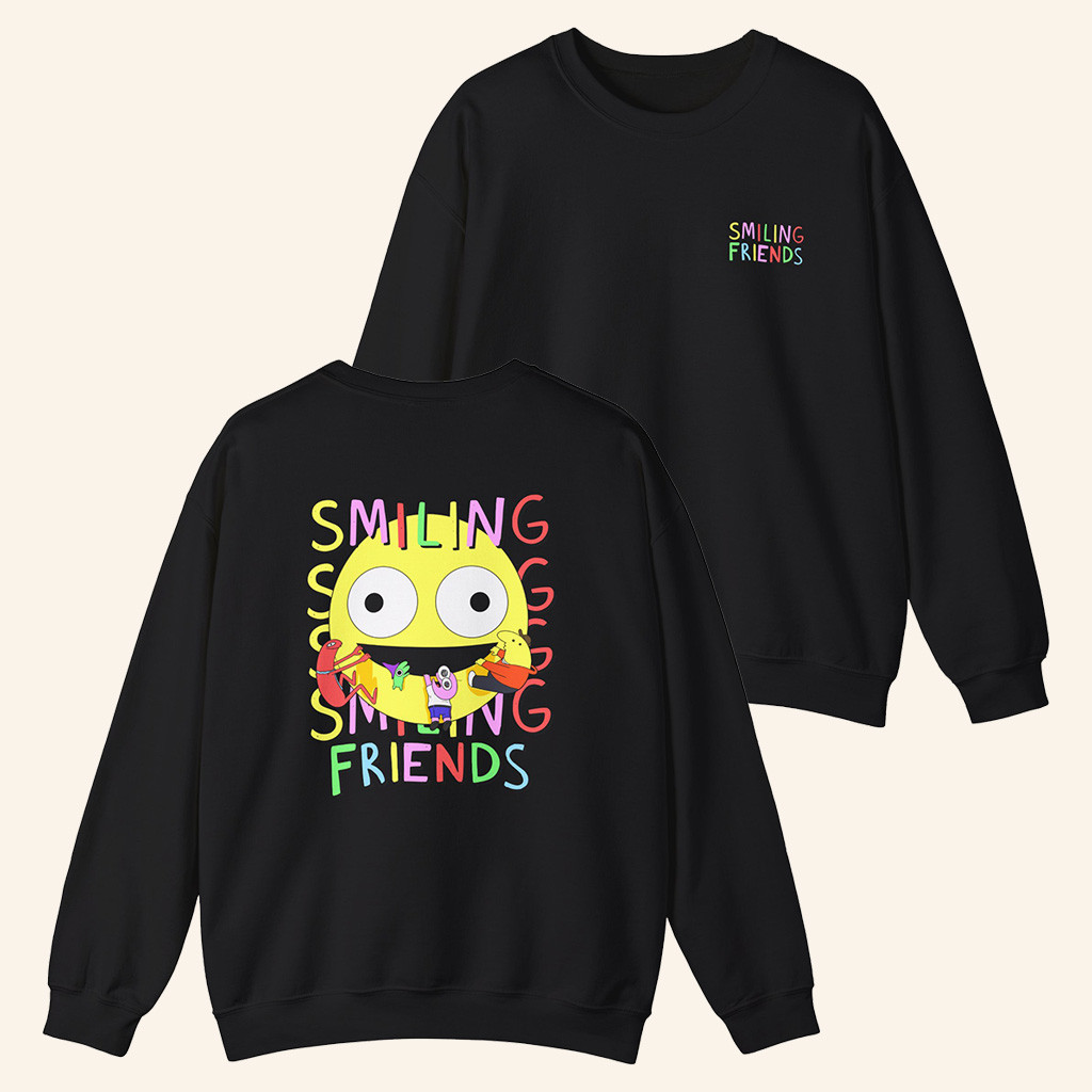 Smiling Friends Merch Smiling Friends Sweatshirt Xmas Gifts For Friend Smiling Friends Merch Smiling Friends Sweatshirt Xmas Gifts For Friend