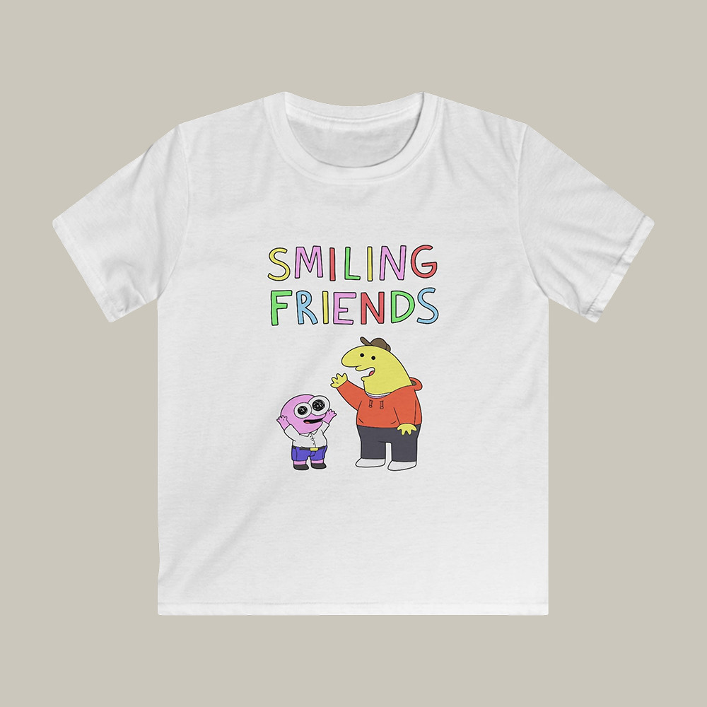 Smiling Friends Pim And Charlie Graphic T-Shirt Smiling Friends Merch Best Gift For Enthusiast