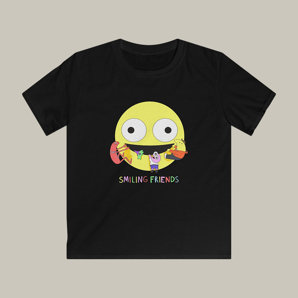 Smiling Friends T-Shirt Smiling Friends Funko Pop Shirt Cartoon Lover Gift