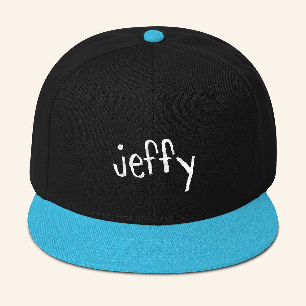 SML Merch Black And Blue Jeffy Snapback Hat Best Gifts For Friends SML Merch Black And Blue Jeffy Snapback Hat Best Gifts For Friends