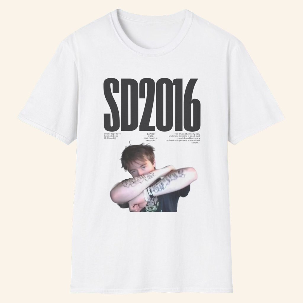 Smokedope2016 Merch SD2016 Bio T-Shirt Music Lover Gift Ideas For Him