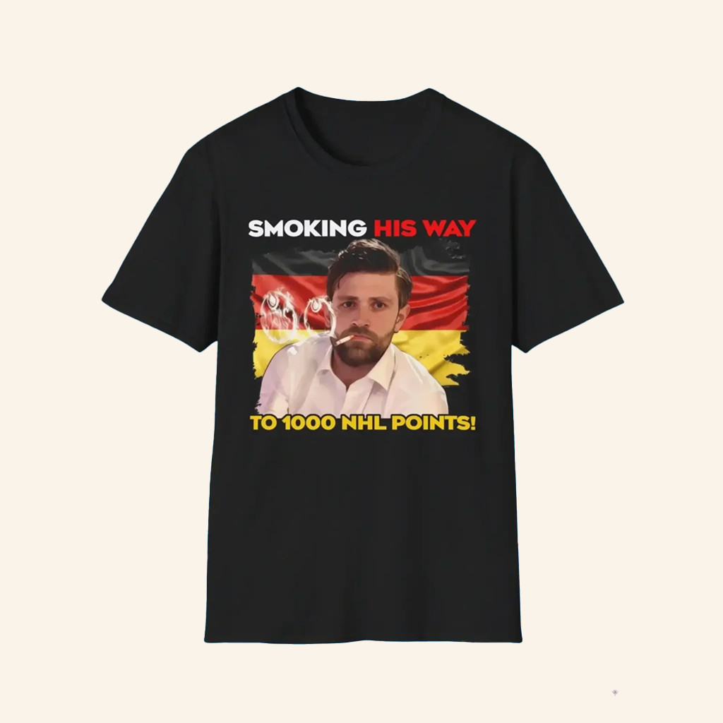 Smoking His Way To 1000 Points Shirt Gift Ideas For Husband