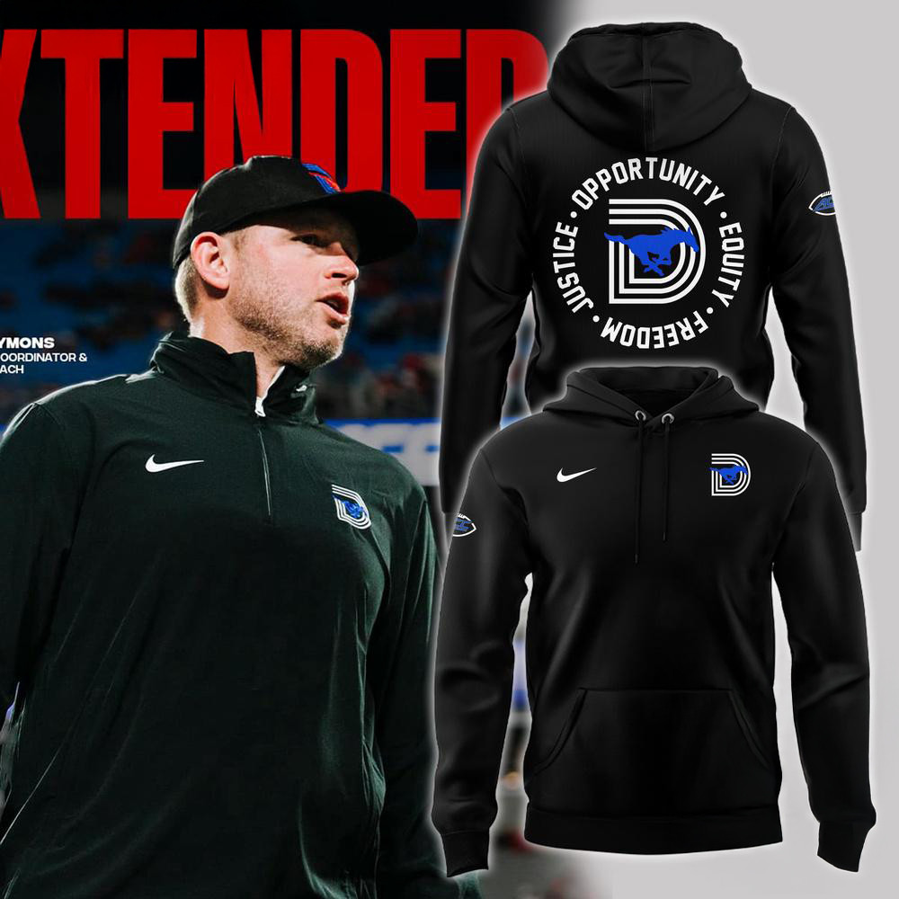 SMU Mustangs Football Special New Coach Rhett Lashlee Hoodie Gifts For Football Fan