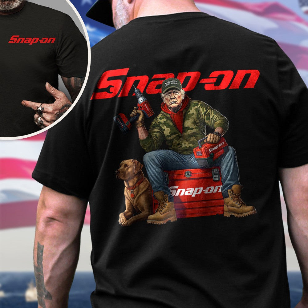 Snap On Trump Shirt President Donald Trump 2025 T-Shirt Patriotic Gifts For Dad Snap On Trump Shirt President Donald Trump 2025 T-Shirt Patriotic Gifts For Dad