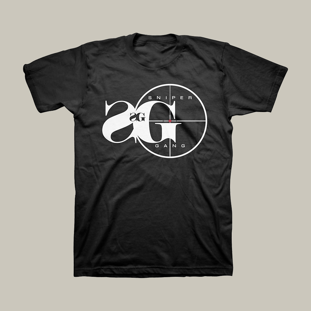 Sniper Gang Logo T-Shirt Sniper Gang Apparel Present Idea For Best Friend