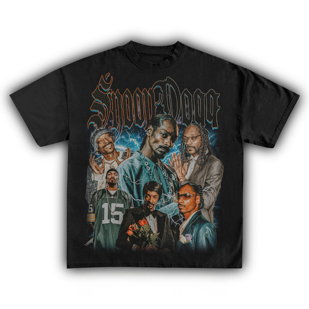 Snoop Dogg Black T-Shirt Snoop Dogg Merch Music Lover Gifts For Him Snoop Dogg Black T-Shirt Snoop Dogg Merch Music Lover Gifts For Him