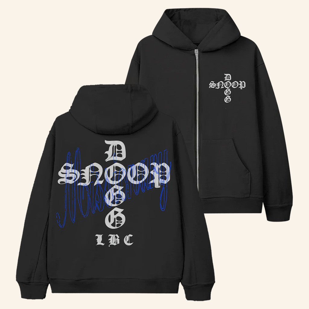Snoop Dogg Merch Missionary Zip Hoodie Good Gifts For Boyfriend Snoop Dogg Merch Missionary Zip Hoodie Good Gifts For Boyfriend