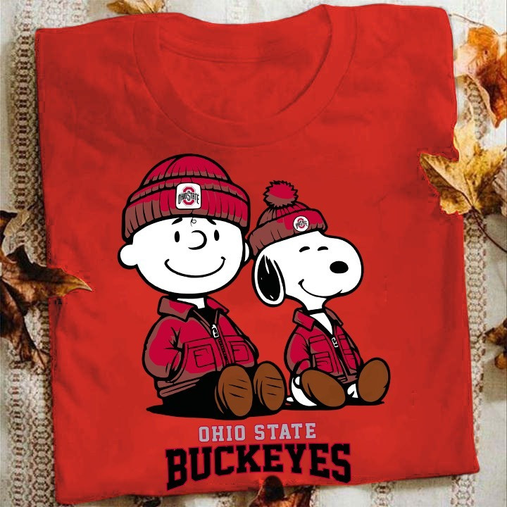 Snoopy Charlie Brown Ohio State Buckeyes Shirt Ohio State Football National Championship