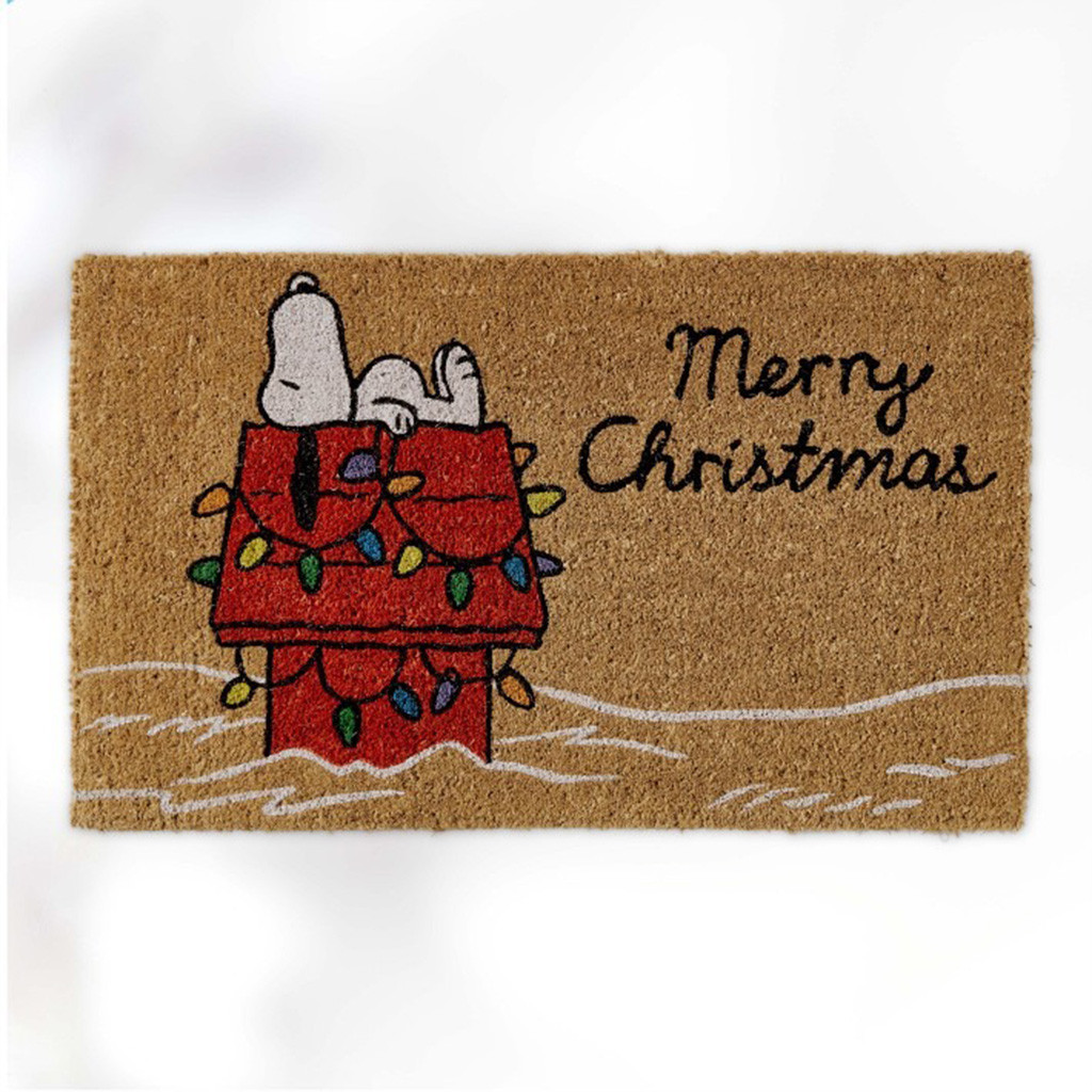Snoopy Christmas Doormat Merry Xmas Mat Floor Decor Funny Gifts For Son Snoopy Christmas Doormat Merry Xmas Mat Floor Decor Funny Gifts For Son
