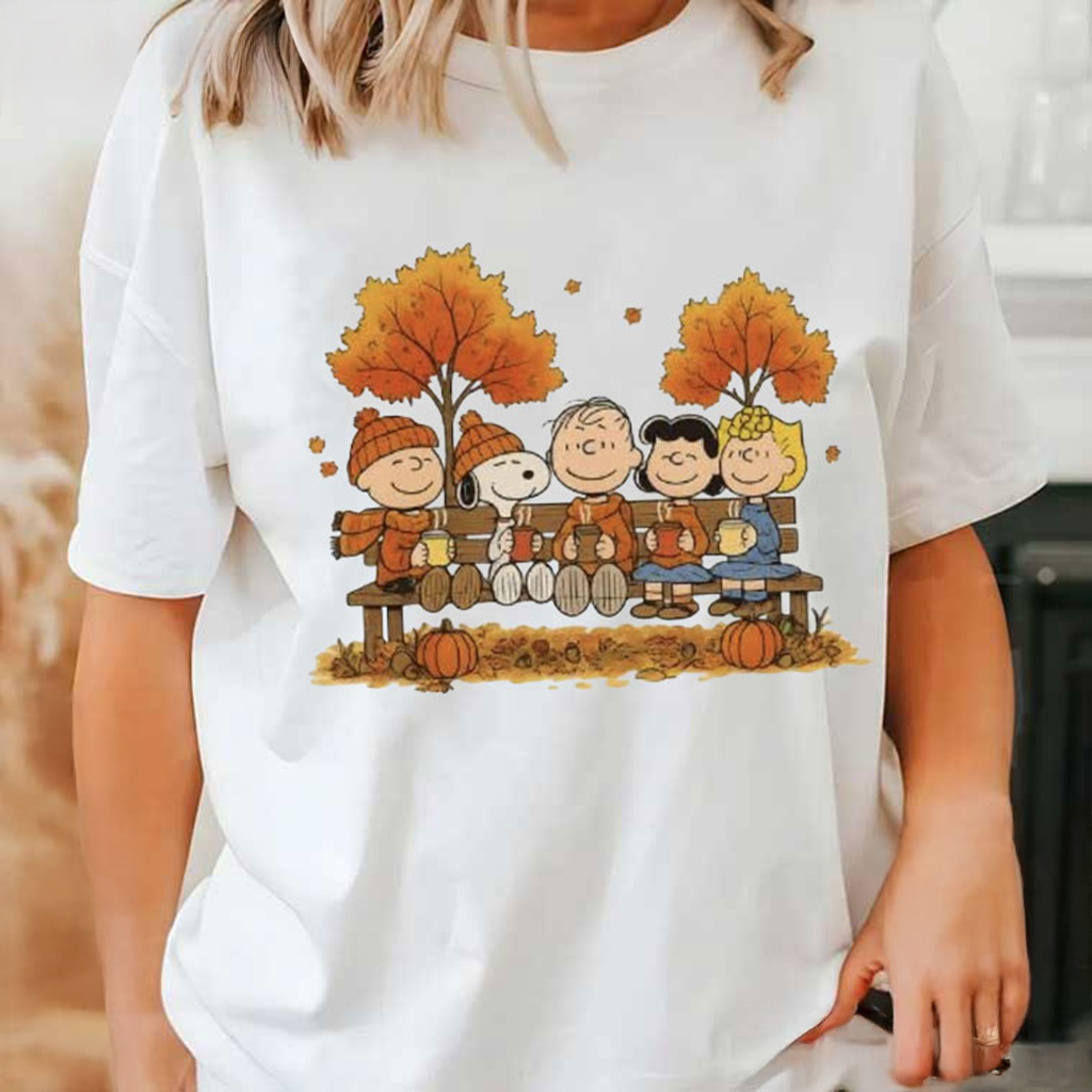 Snoopy Fall Peanuts Thanksgiving T-Shirt Best Gifts For Daughter Snoopy Fall Peanuts Thanksgiving T-Shirt Best Gifts For Daughter