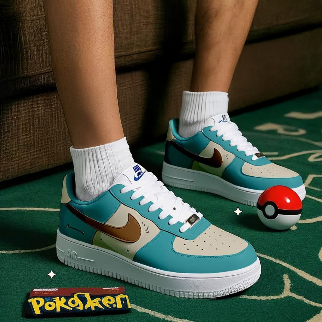 Snorlax Pokemon Special Air Force 1 Shoes Gifts For Husband