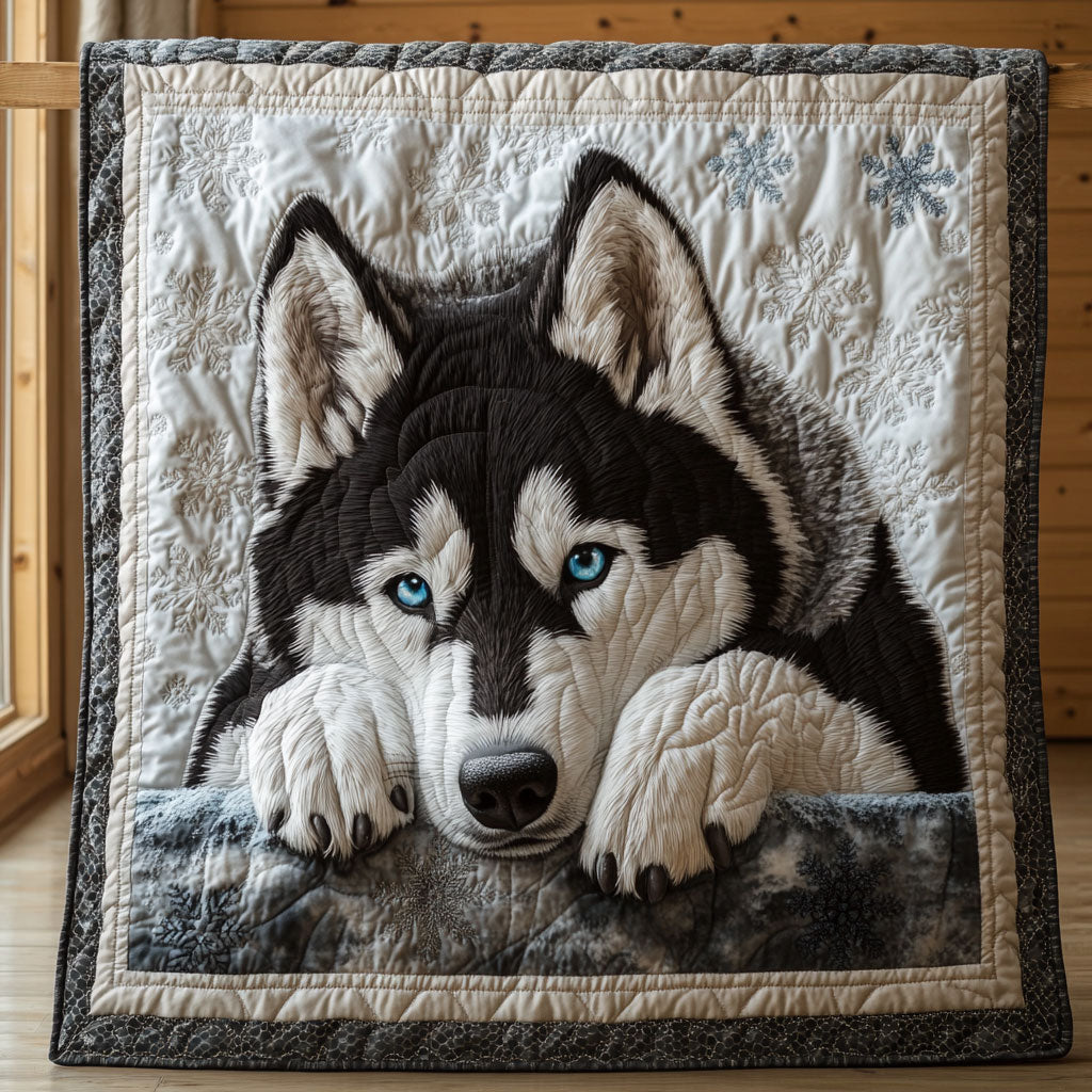 Snow Husky Quilt Comfortable Quilt Blanket That Everyone Will Love