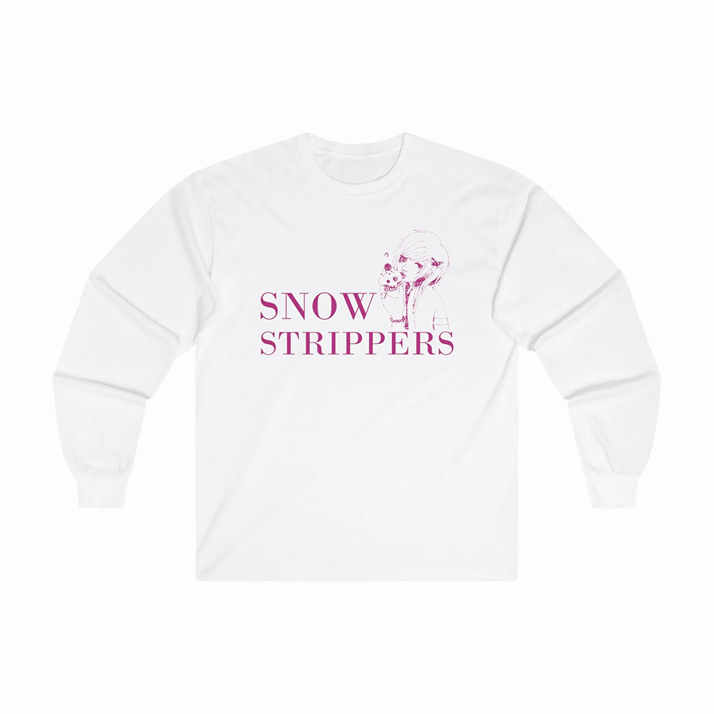 Snow Strippers Anime Tour Long Sleeve Shirt Snow Strippers Tour Merch Best Gift For Fans