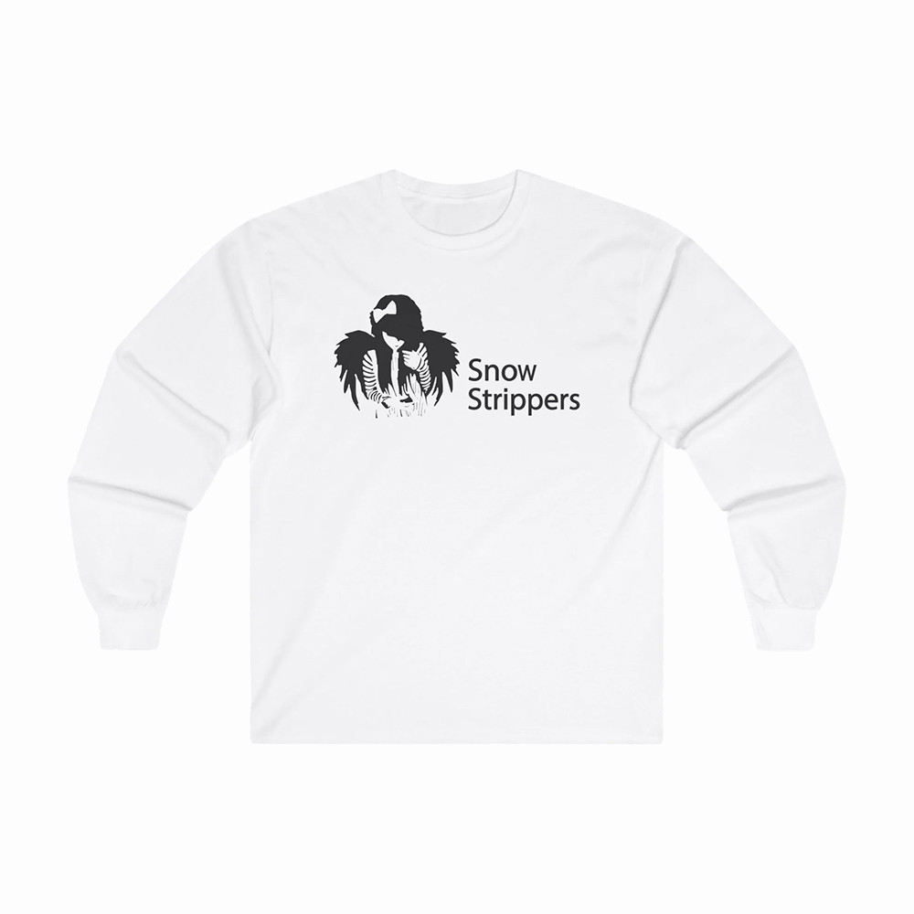 Snow Strippers Band Graphic Long Sleeve Shirt Snow Strippers Music Concert Merch Best Present For Fans