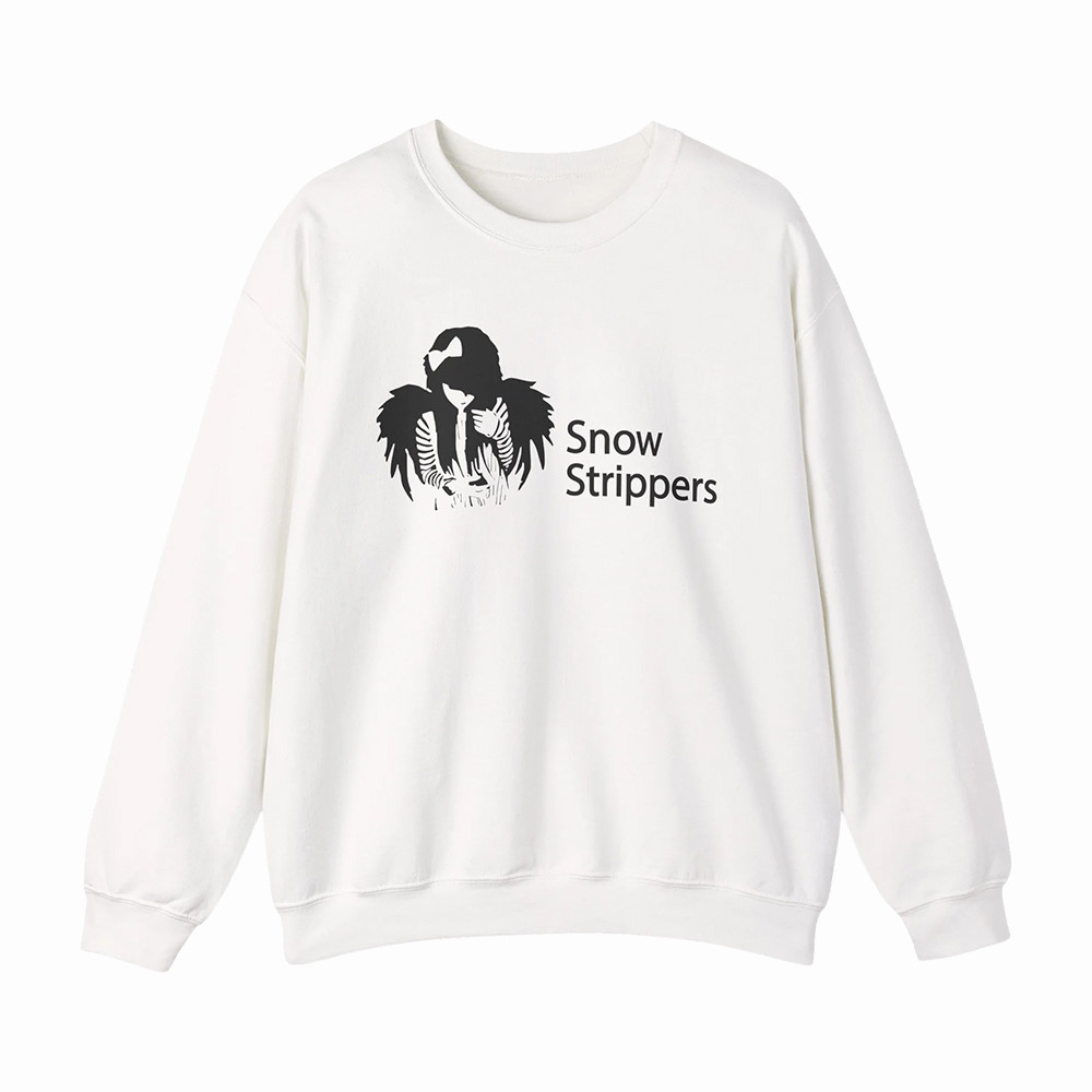 Snow Strippers Band Sweatshirt Snow Strippers Music Concert Merch Best Present For Fans
