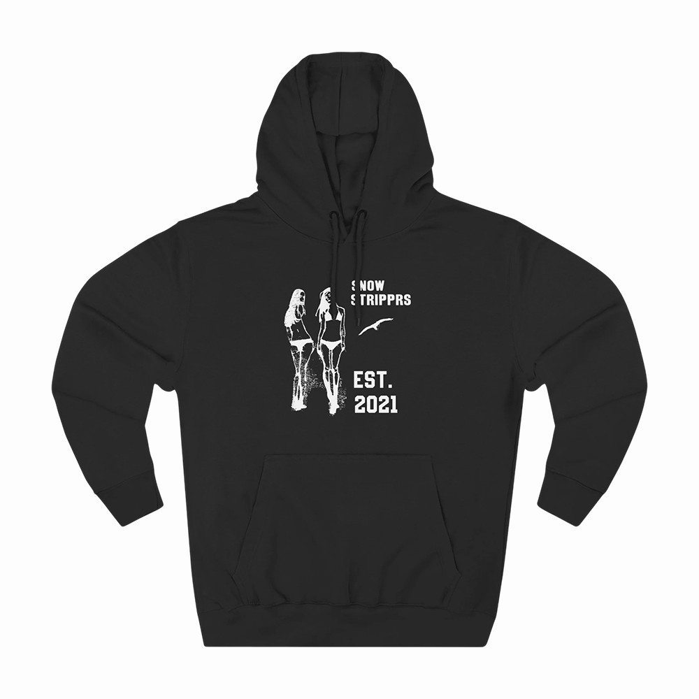 Snow Strippers Established 2021 Hoodie Snow Strippers Apparel Music Lover Gift For Him