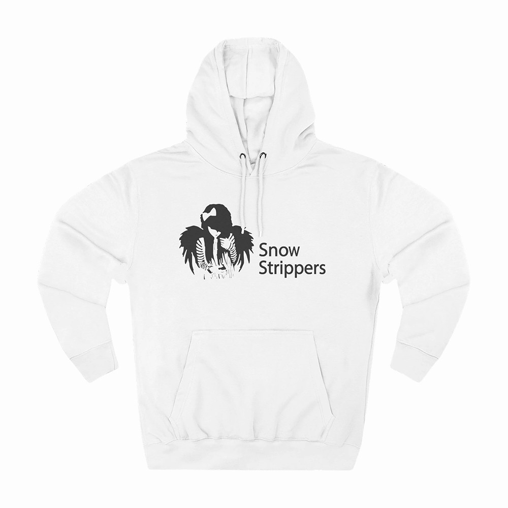 Snow Strippers Gothic Graphic Hoodie Snow Strippers Apparel Music Lover Gift For Friends
