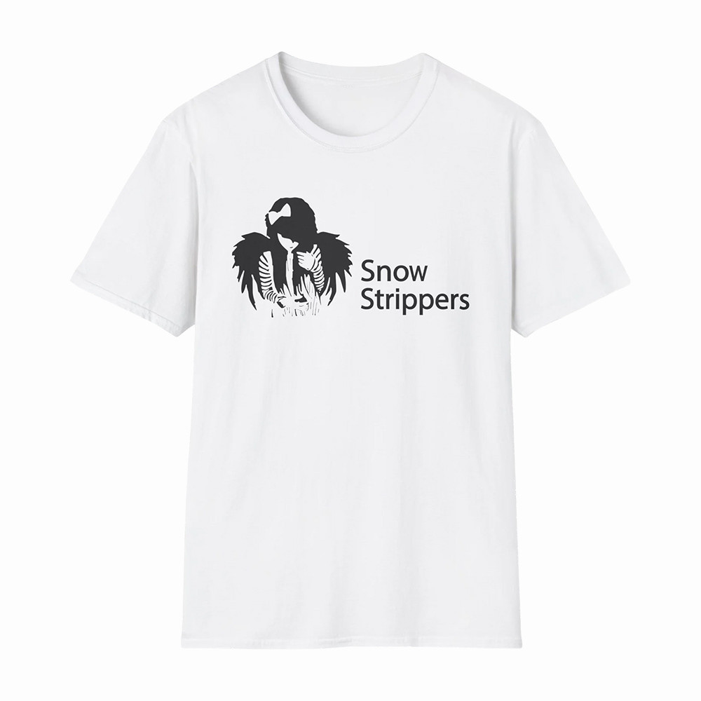 Snow Strippers Logo T-Shirt Snow Strippers Band Merch Best Present For Boyfriend