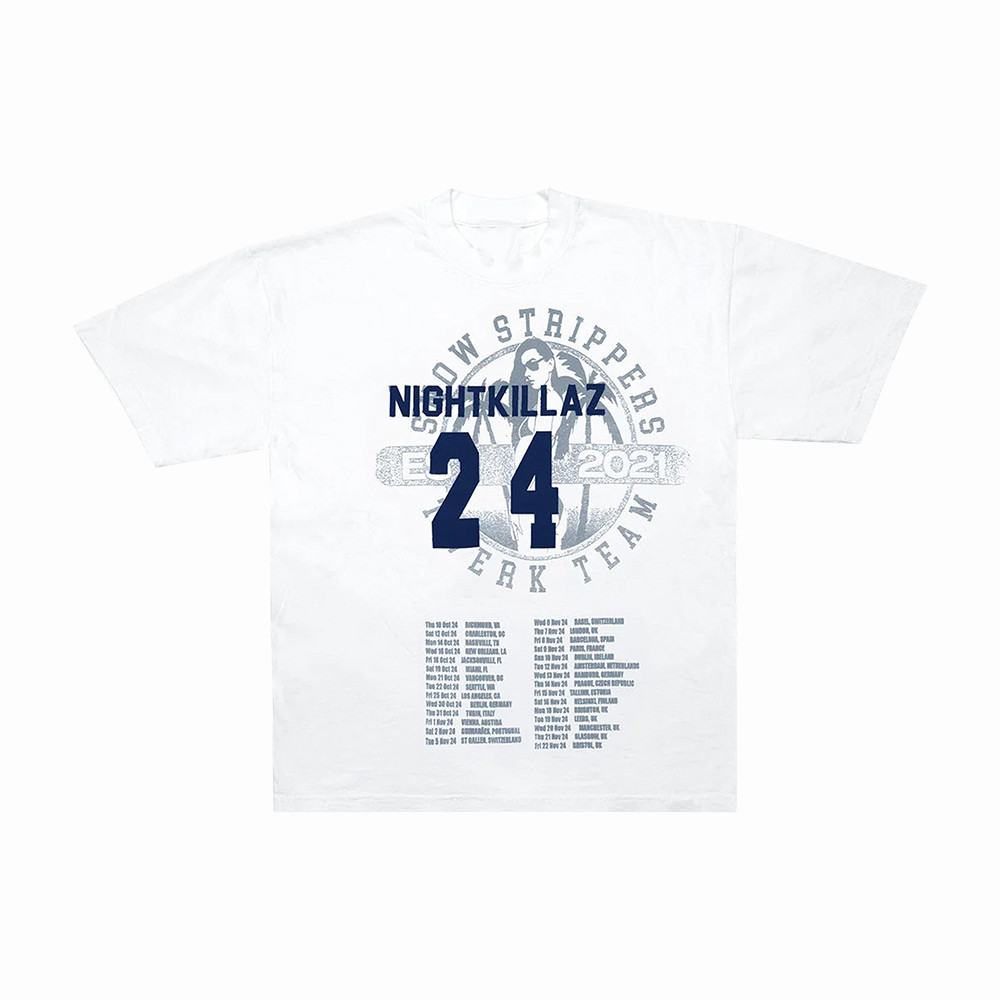 Snow Strippers Night Killaz 24 T-Shirt Snow Strippers Music Tour Merch Best Gift For Music Fans