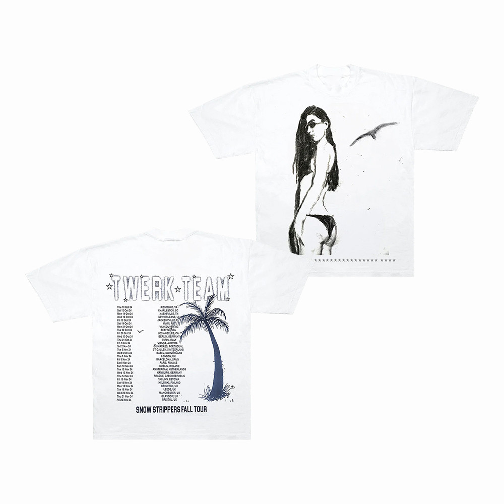 Snow Strippers Twerk Team T-Shirt Snow Strippers Fall Tour Merch Present Ideas For Fans