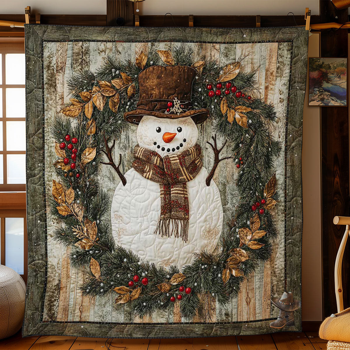 Snowman Delight Throws And Blankets Meaningful Anniversary Gifts For Her 