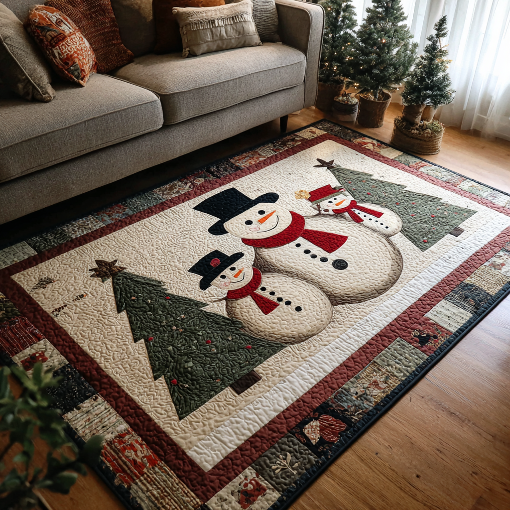 Snowman Dream Area Rug House Decor Items Christmas Ideas For Wife