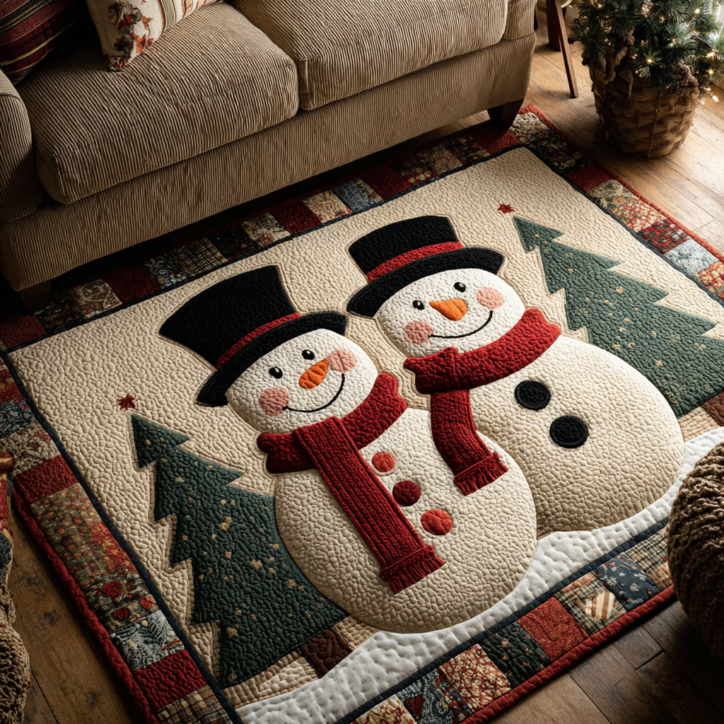 Snowman Joy Area Rug Christmas Decor Christmas Gift Ideas For Mom